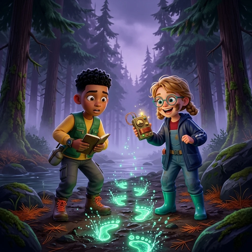 The Glowing Footsteps of Blackwood Creek